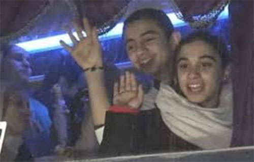 Liberado el primer grupo de secuestrados por terroristas en Duma Liberado el primer grupo de secuestrados por terroristas en Duma